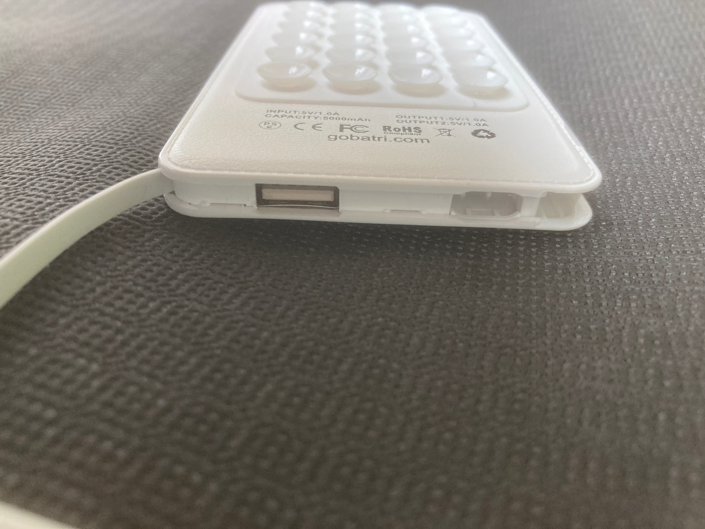 TRO Power Bank - UK Only, £14.99. FREE POSTAGE, Limited Edition, Lightweight UNIQUE DESIGN Integral Charging leads.