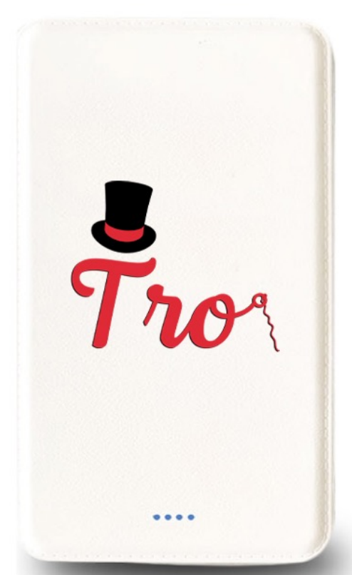 TRO Power Bank - REDUCED - USA Only FREE POSTAGE, Limited Edition, Lightweight UNIQUE DESIGN Integral Charging leads.