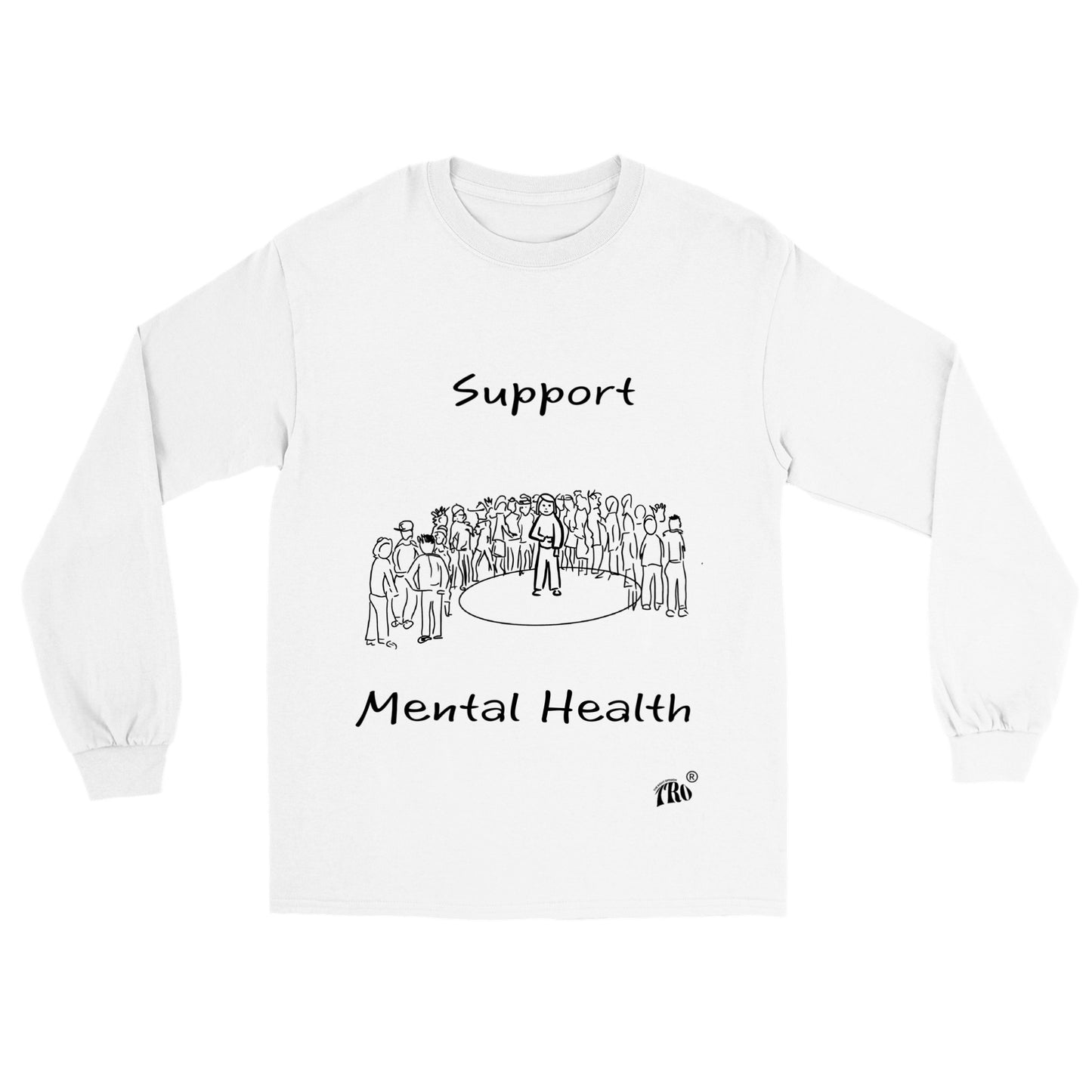 Charity Support Mental Health, Classic Unisex Longsleeve T-shirt