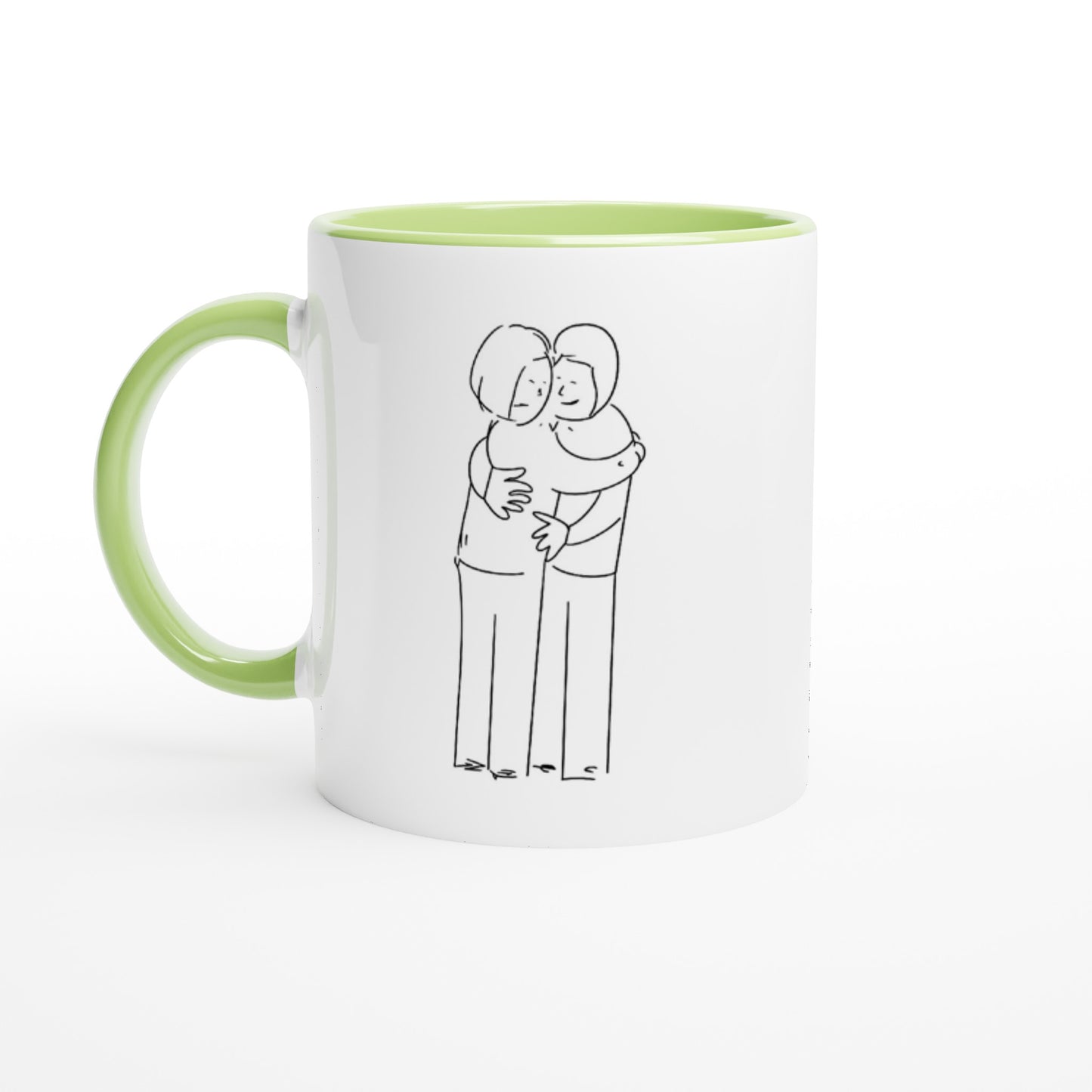 Support Mental Health Charity Mug with Color Inside