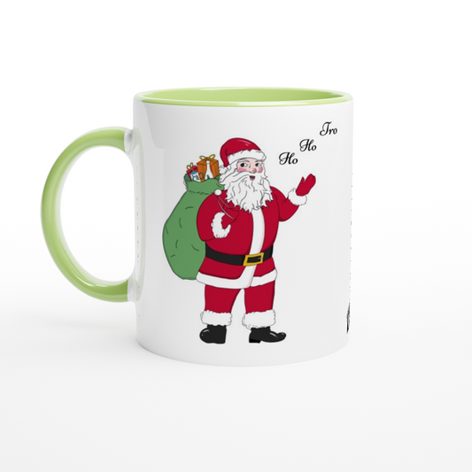 Xmas 11oz Ceramic Mug with Color Inside