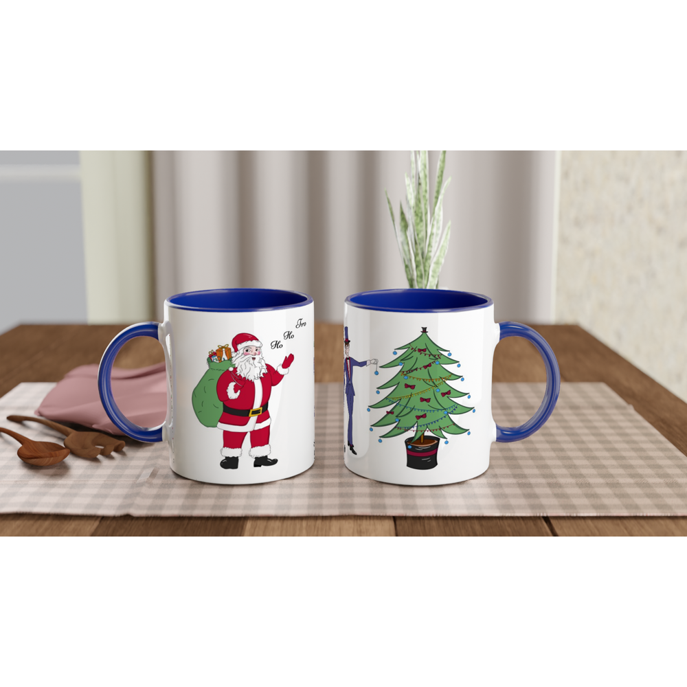 Xmas 11oz Ceramic Mug with Color Inside