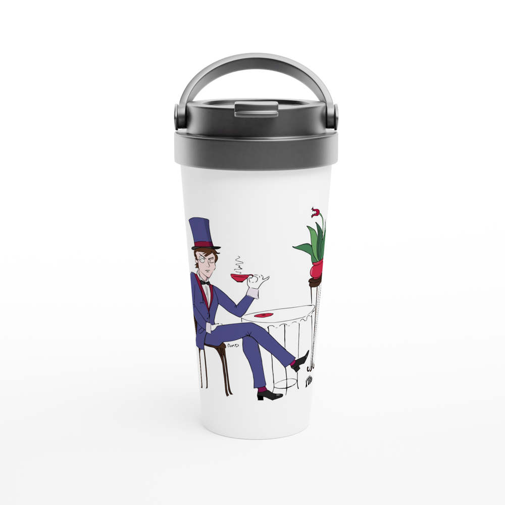 Designer Travel Mug Stainless Steel