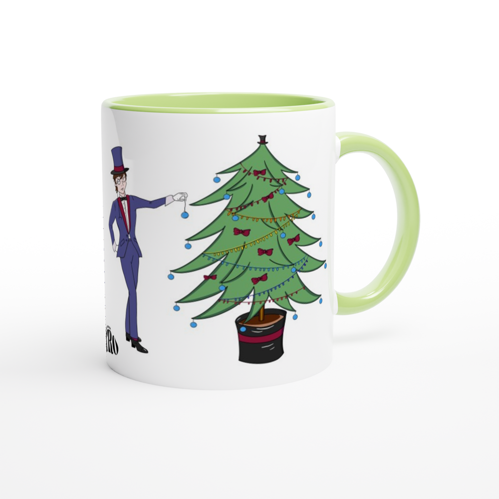 Xmas 11oz Ceramic Mug with Color Inside