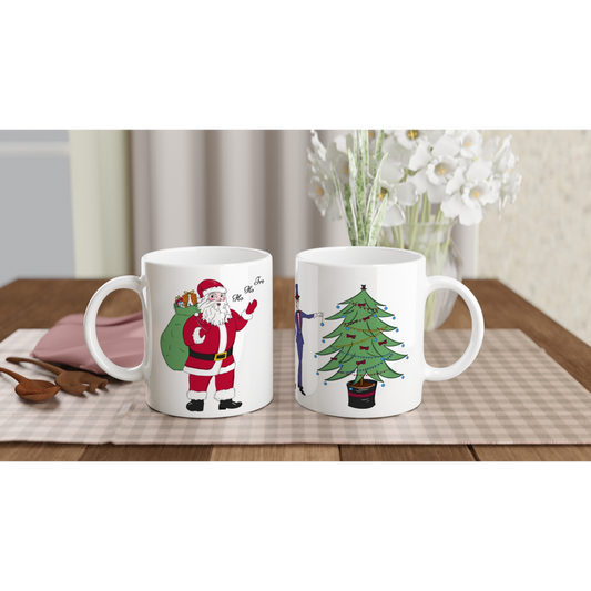 Xmas White 11oz Ceramic Mug