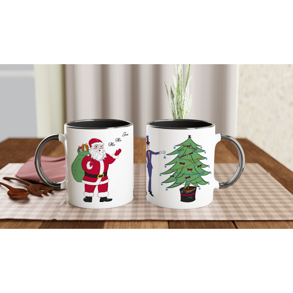 Xmas 11oz Ceramic Mug with Color Inside